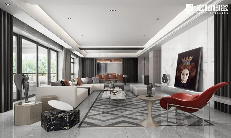 腾博会官网全抛釉 TPG80184瓷砖