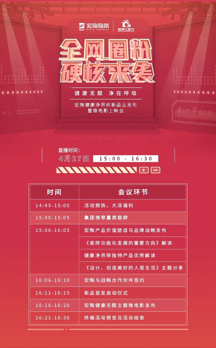 腾博会官网地砖微影戏宣布会