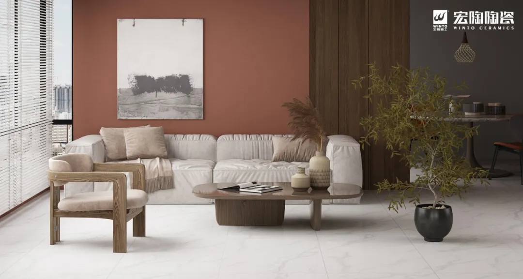 腾博会官网凯撒白瓷砖装修效果图
