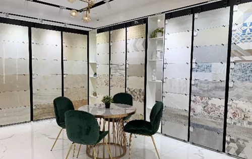 腾博会官网展厅一角