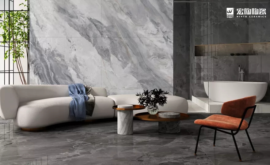 腾博会官网大板TPGMW157033（波斯灰）瓷砖地砖效果图