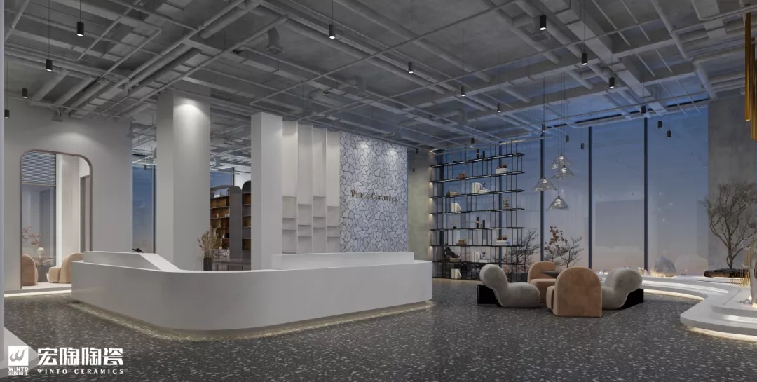 腾博会官网缎光釉TG80178装修效果图