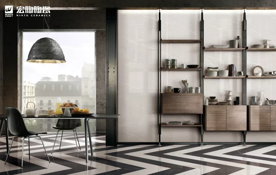 腾博会官网仿古砖 TG60111 600×600mm装修效果图