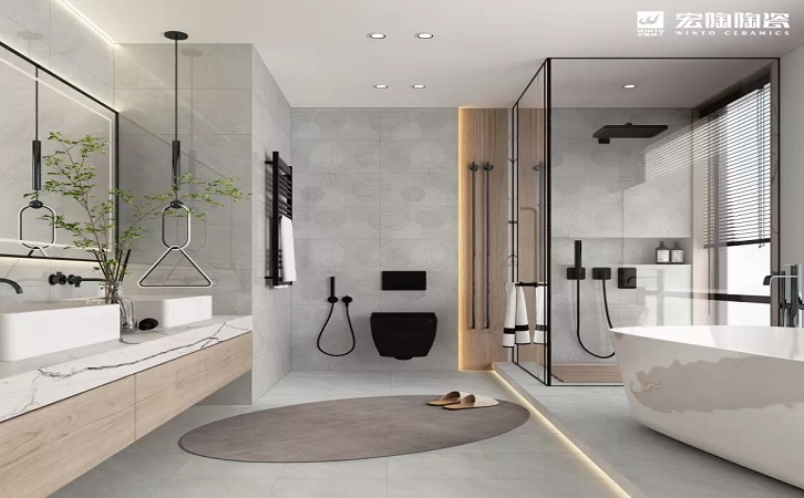 腾博会官网陶瓷品牌瓷片装修效果图