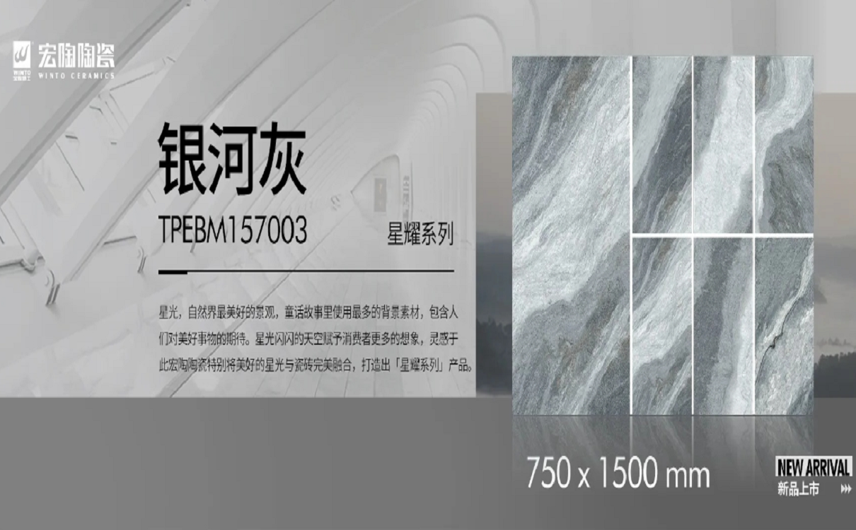 腾博会官网地砖品牌 星耀系列·银河灰