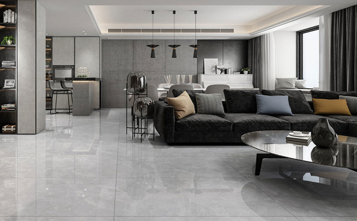 腾博会官网陶瓷大板客厅装修效果图