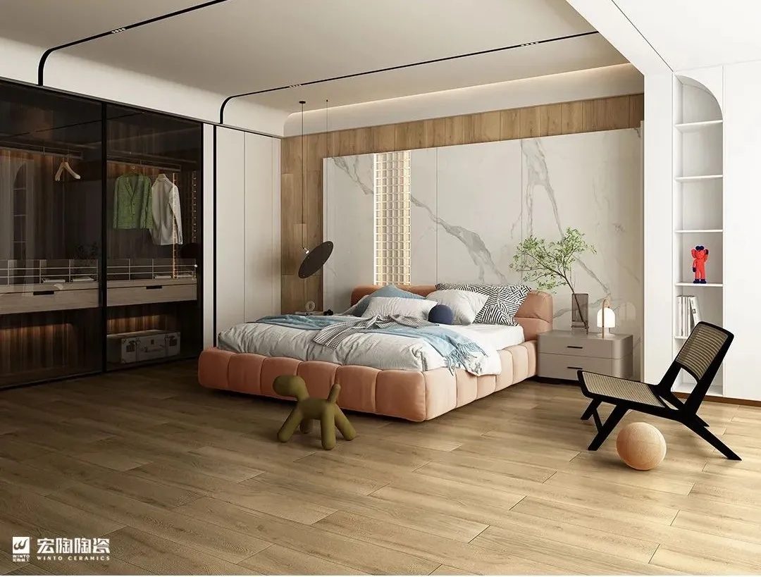 腾博会官网TPEB157001黑金沙750×1500mm瓷砖地砖装修效果图