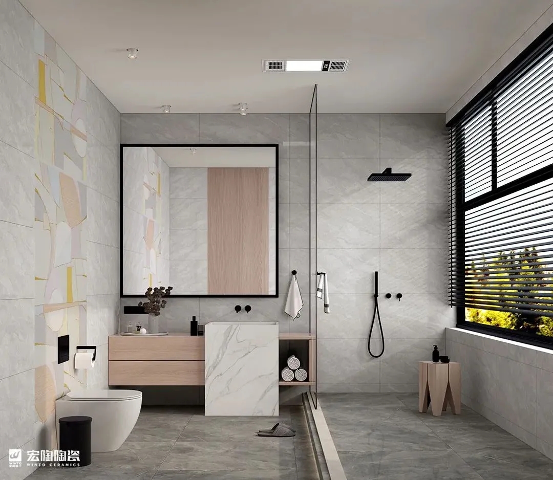 腾博会官网TCB1220005玉兰木200×1200mm瓷砖地砖装修效果图 