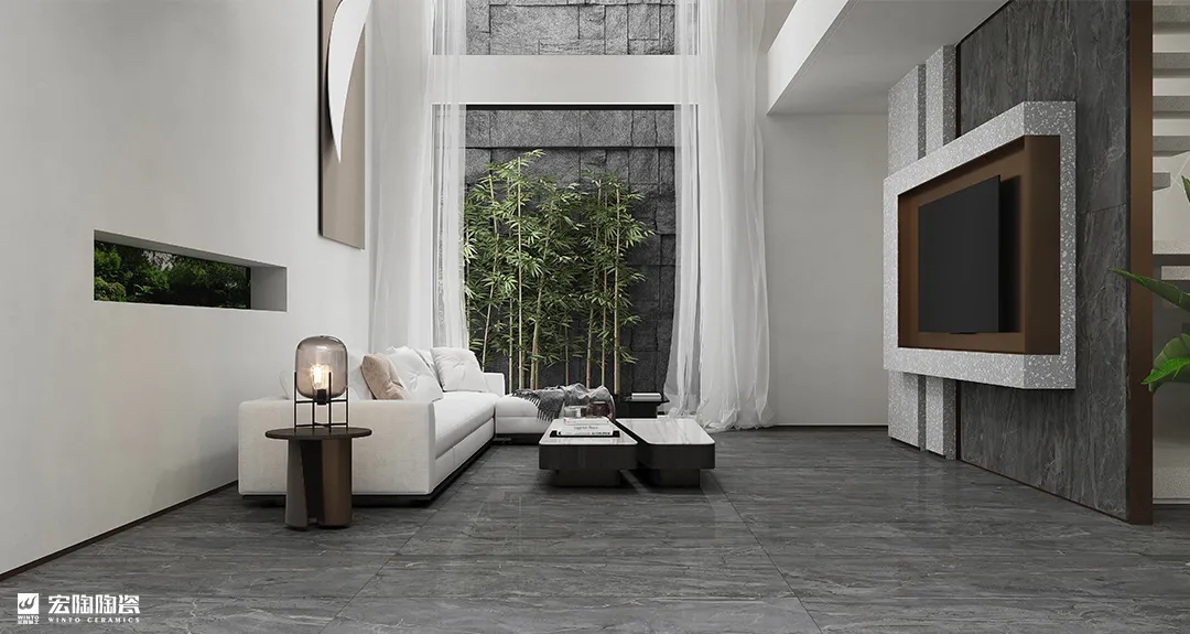 腾博会官网TPGMW157037安塔利亚灰瓷砖地砖装修效果图 