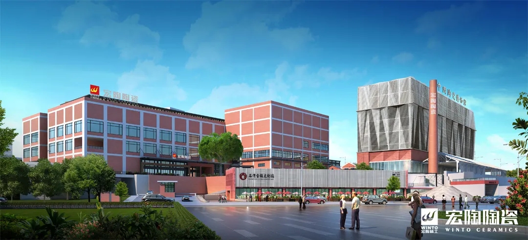 腾博会官网地砖工业园一览图
