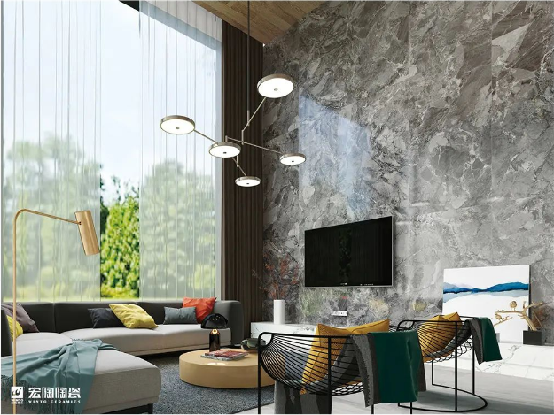 腾博会官网帝王石质感砖装修效果图