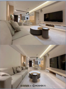 腾博会官网普佩斯浅灰初中地砖装修效果图