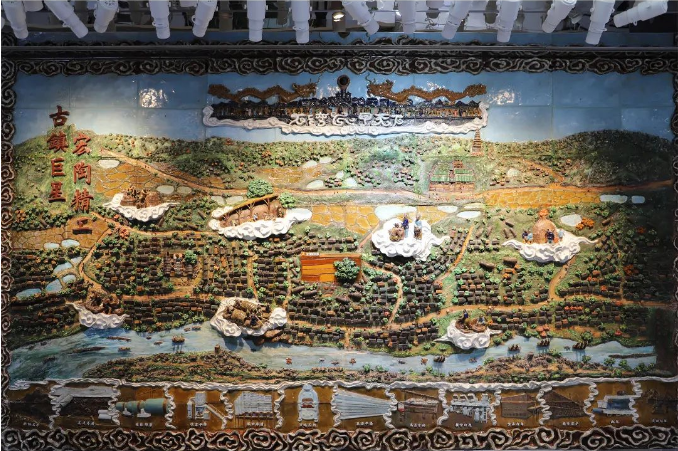 腾博会官网石湾古地貌景物图