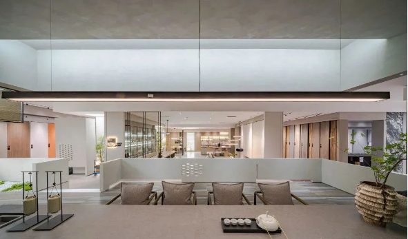 腾博会官网陶瓷大板客厅装修效果图